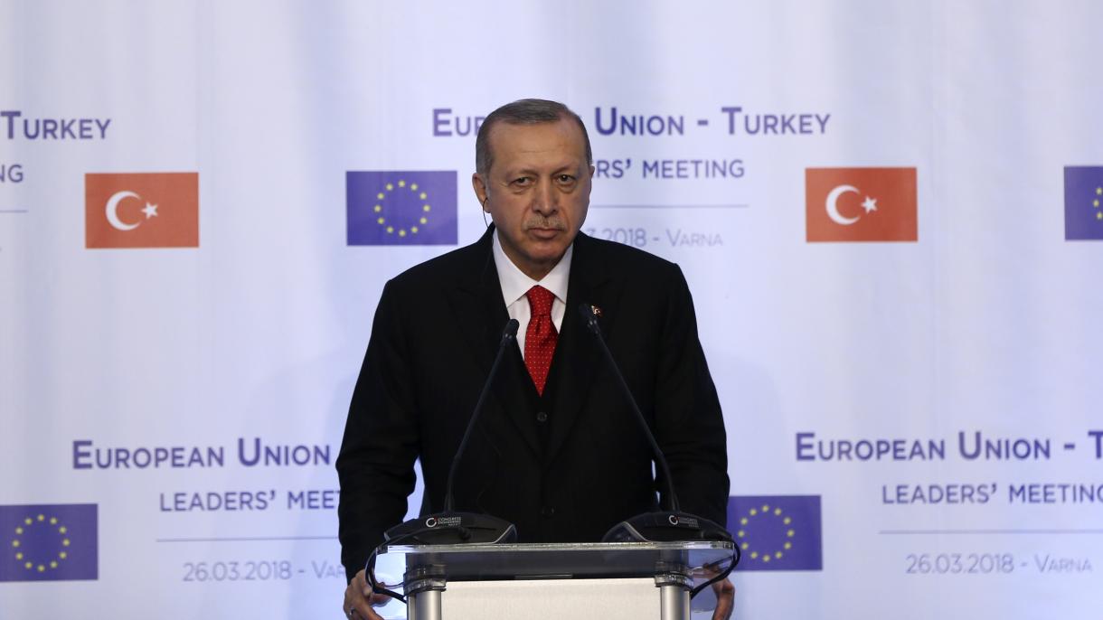 Declarațiile președintelui Erdogan după Summitul Turcia-UE