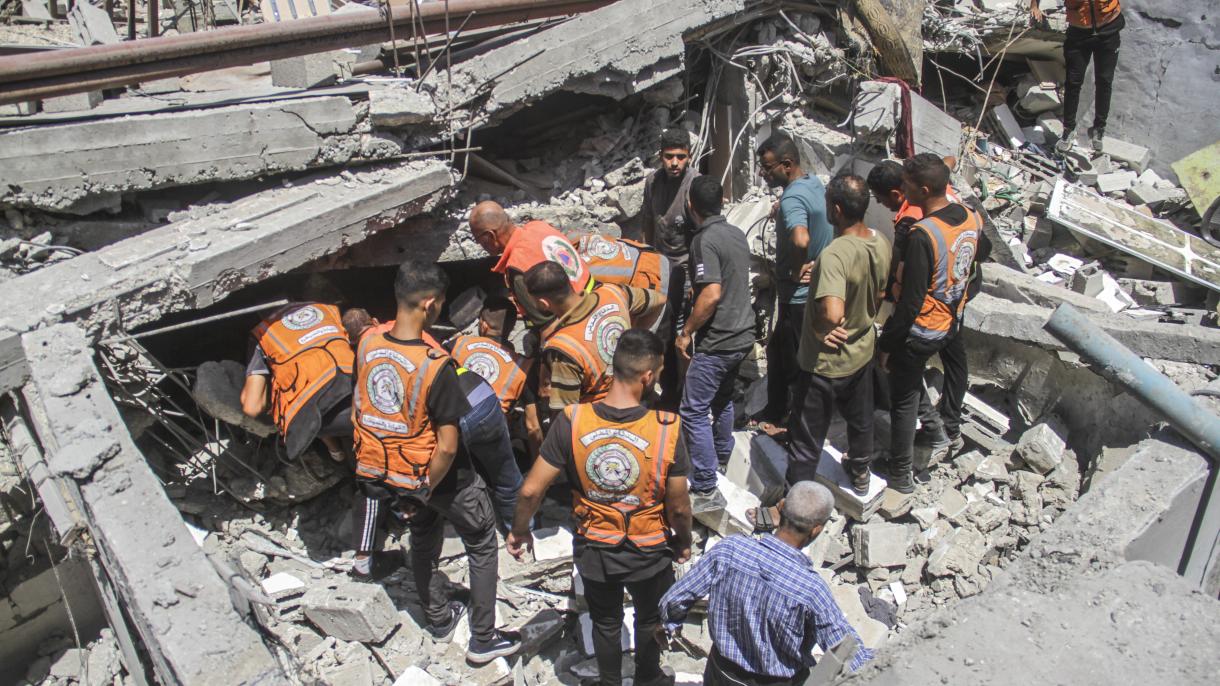 Ysraýylyň Gaza zolagyna garşy guraýan hüjümleri dowam edýär