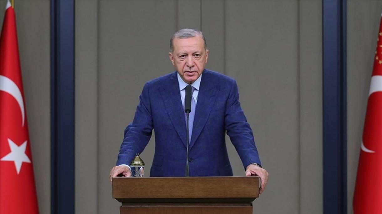 ترکی اپنا ویژن خود وضح کرنے والا ملک پے: صدر ایردوان