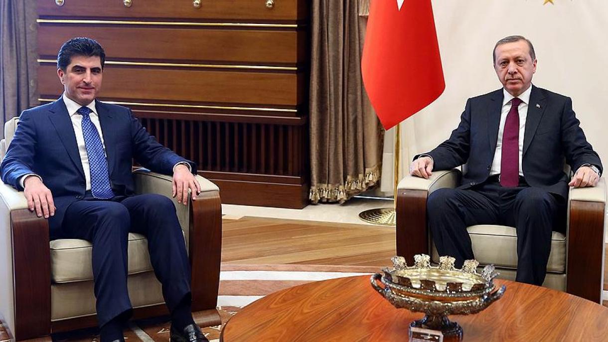 埃尔多昂在伊斯坦布尔会见伊拉克库尔德政权总理